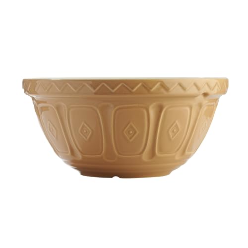 Beige 29 cm Earthenware Mixing Bowl F2941