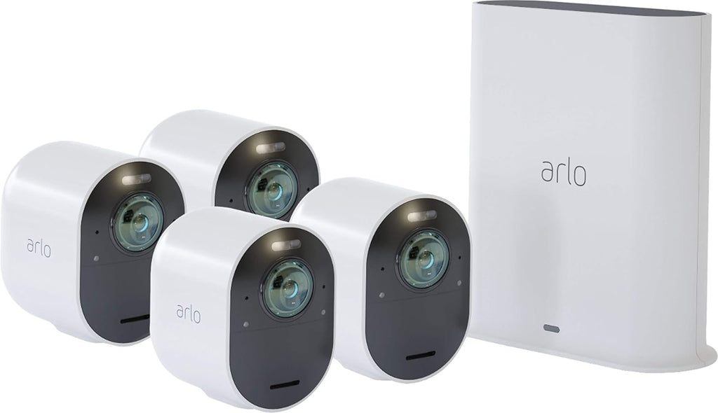 4-Camera 4K Wire-Free Security Cameras K38198