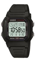 Men Classic Digital Sport Watch with Resin Plastic Band W124
