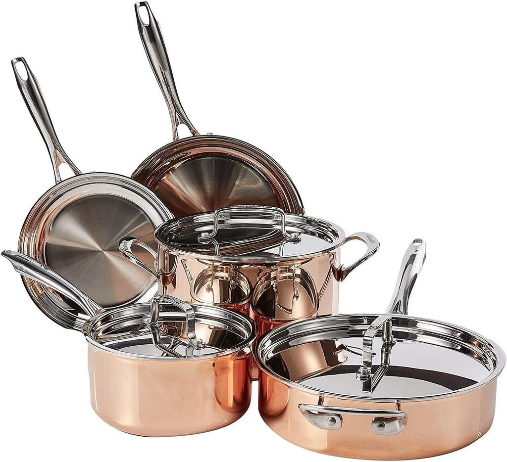 Copper Collection Cookware Set V483