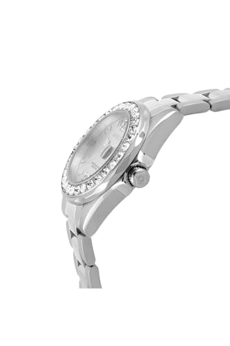 Women's Stainless Steel Quartz Watch, Silver, Gold, Two Tone K47477