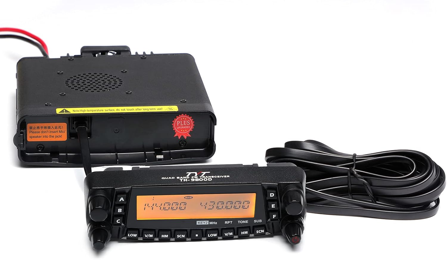 Quad Band 50W Mobile Transceiver Vehicle Radio T492