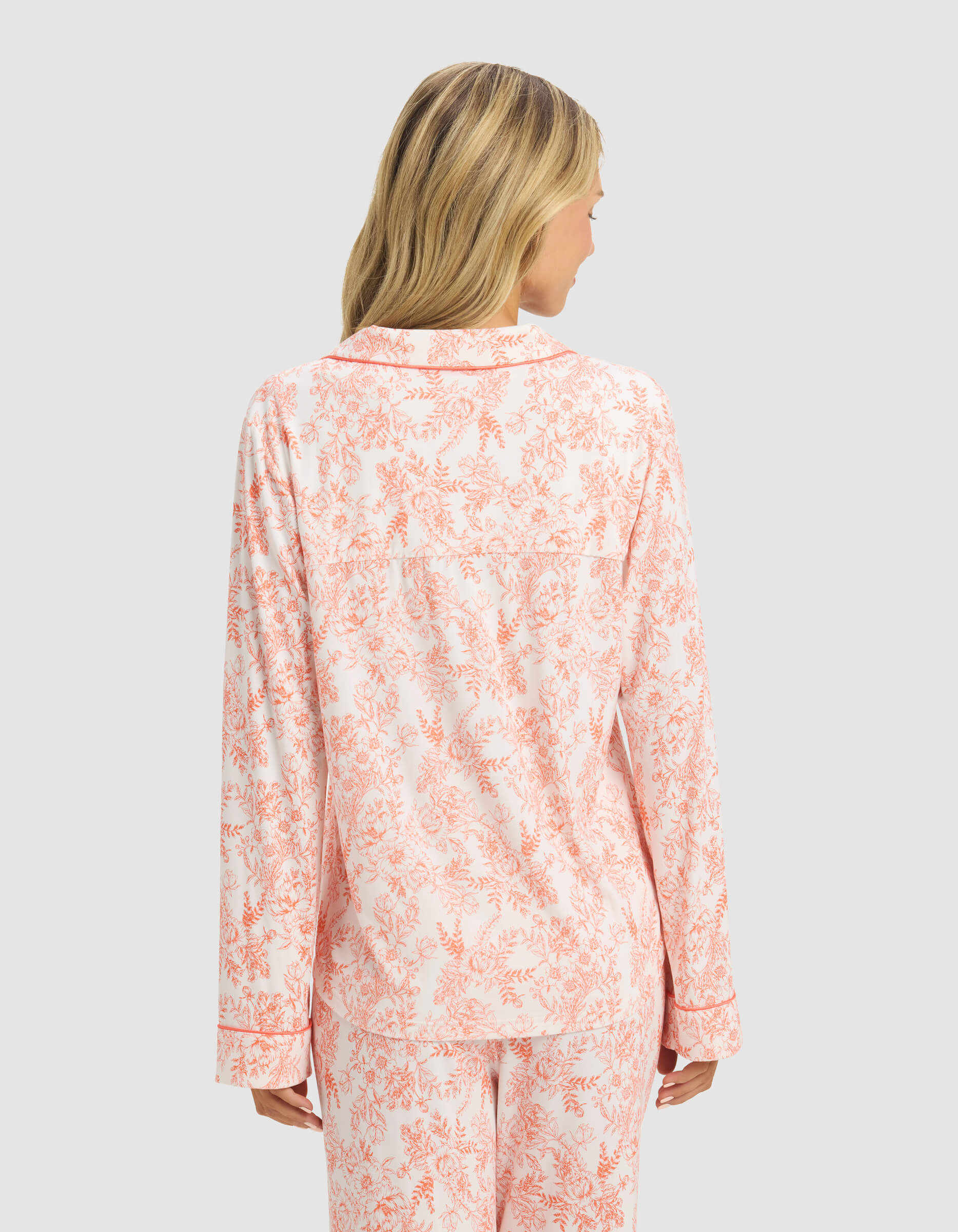Women's Bamboo Stretch-Knit Long Sleeve Pajama Top - Last Chance