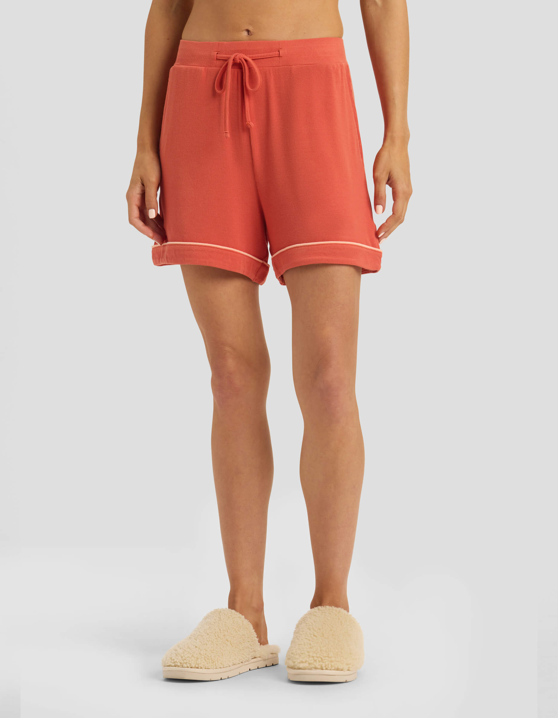 Women's Bamboo Rib-Knit Classic Pajama Short - Last Chance
