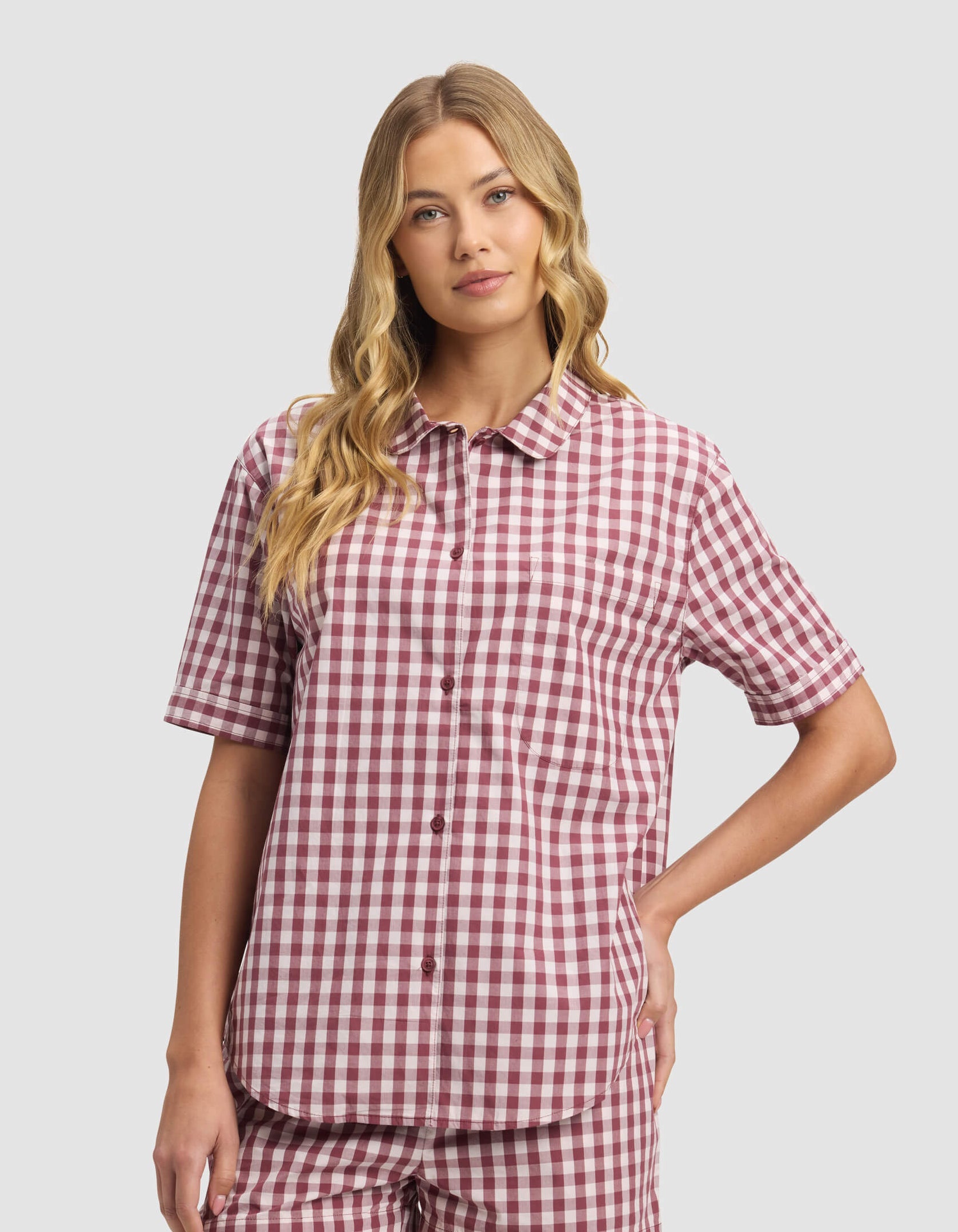 Women's Sutton Short Sleeve Pajama Top